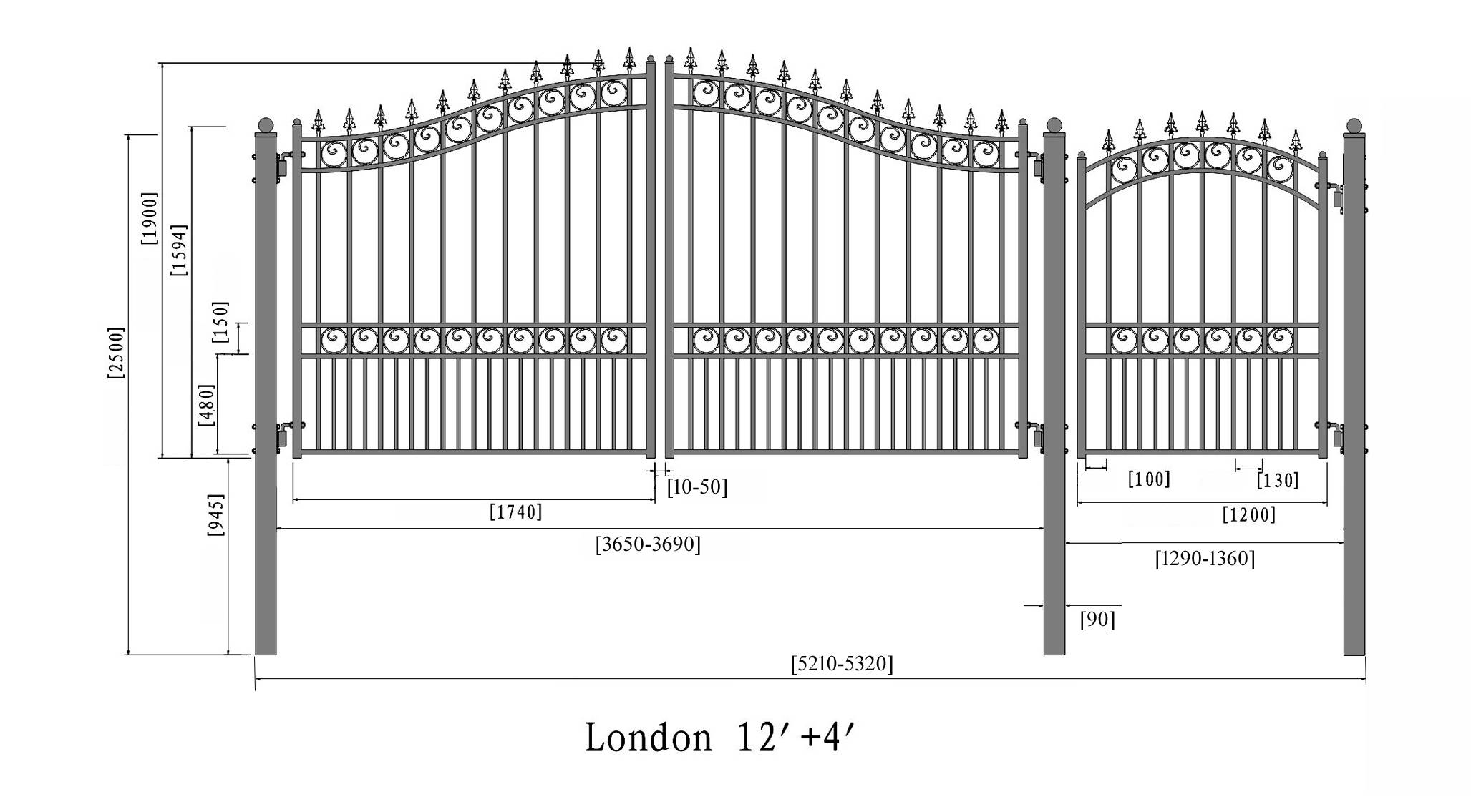 Оптимальный размер ворот
