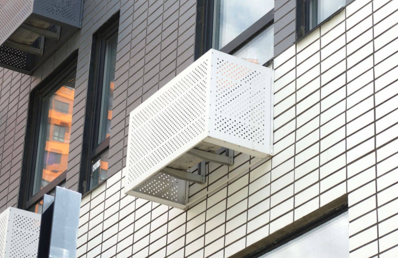 Монтаж кондиционера на вентилируемый фасад: как правильно сделать, оборудование и особенности
