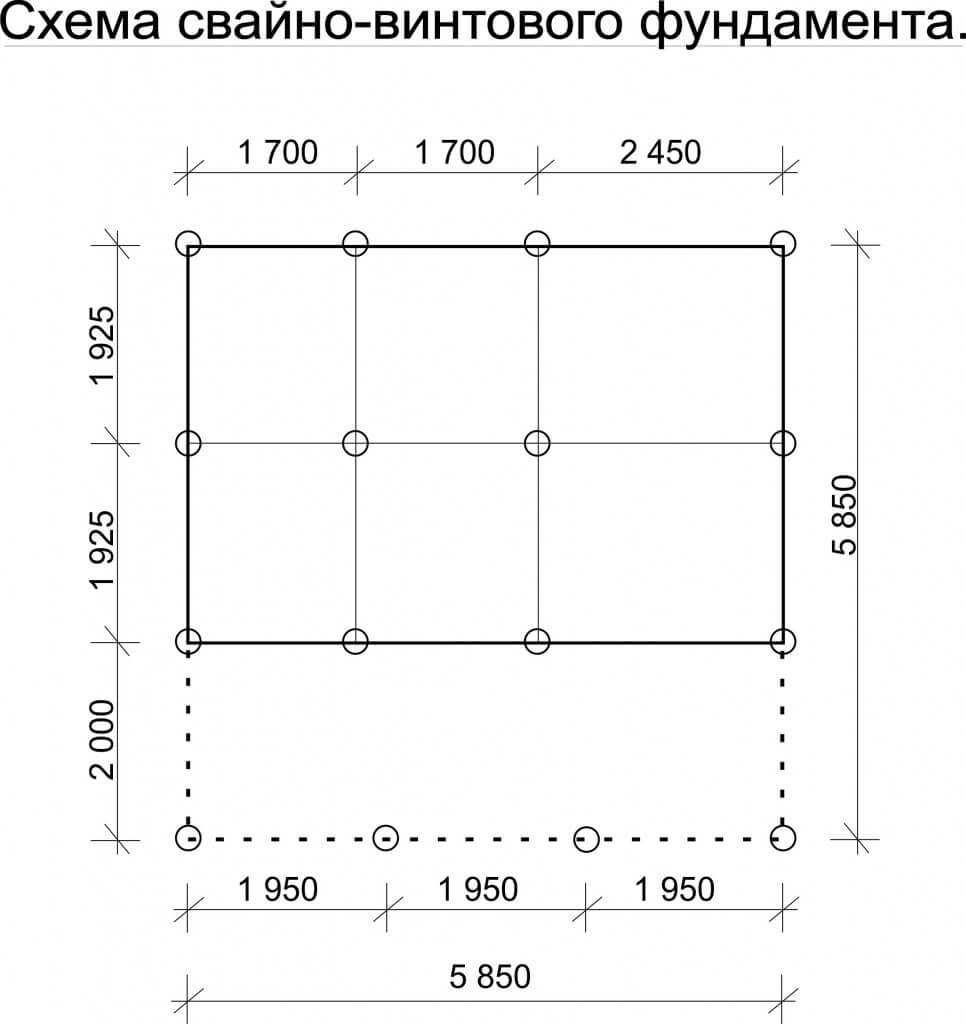 Расчет свай под фундамент. Схема свайного фундамента 4х6. Схема установки винтовых свай под фундамент. Конструкция винтового свайного фундамента. Фундамент на винтовых сваях чертеж.