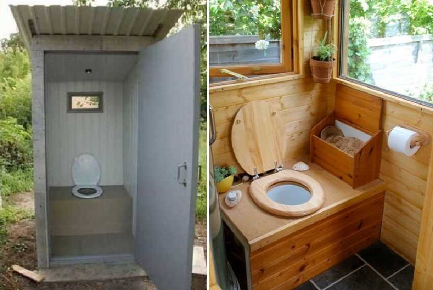 Дачный туалет без выгребной ямы - как сделать?