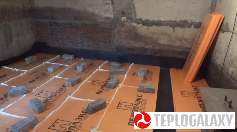 Укладка эппс на бетонный пол. подготовка полов под стяжку из пенополистирола экструдированного