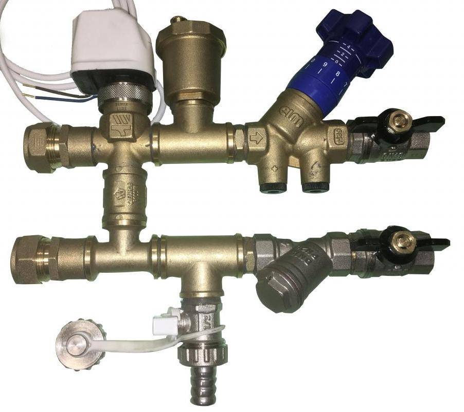 Обвязка фанкойла: узел, схема, двух и трехходовые клапаны