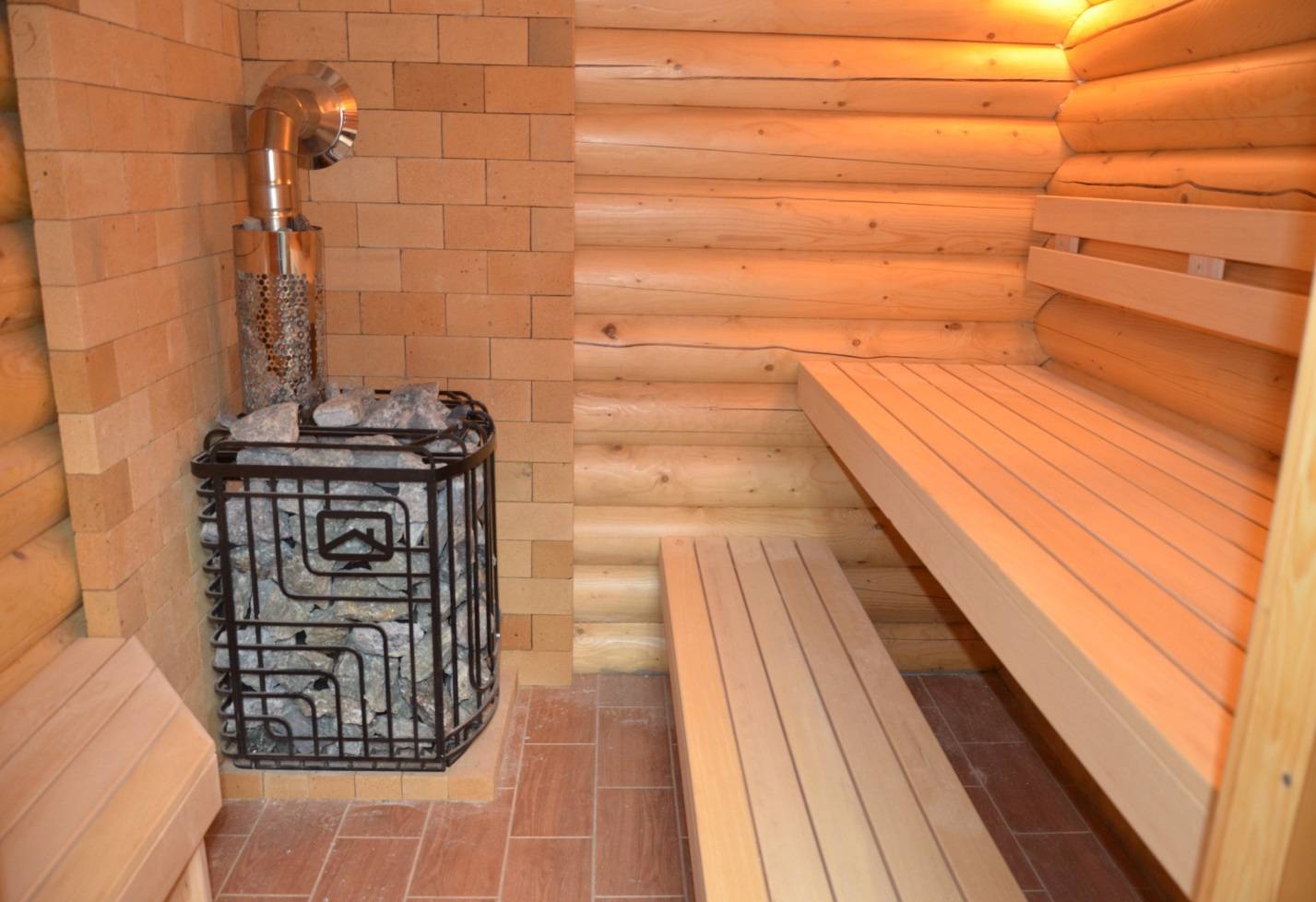 Теплый пол в бане от печки своими руками: особенности, технология укладки