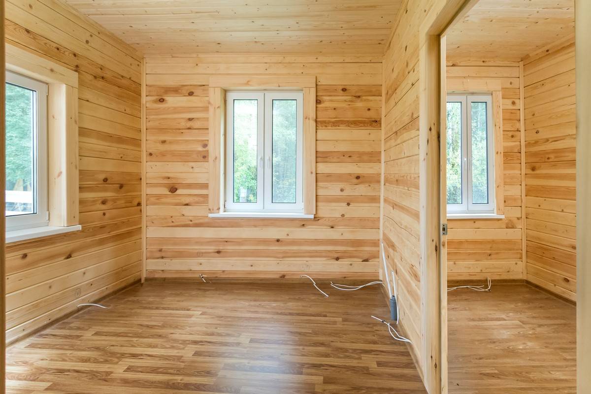 Внутренняя отделка деревянного дома – советы специалиста