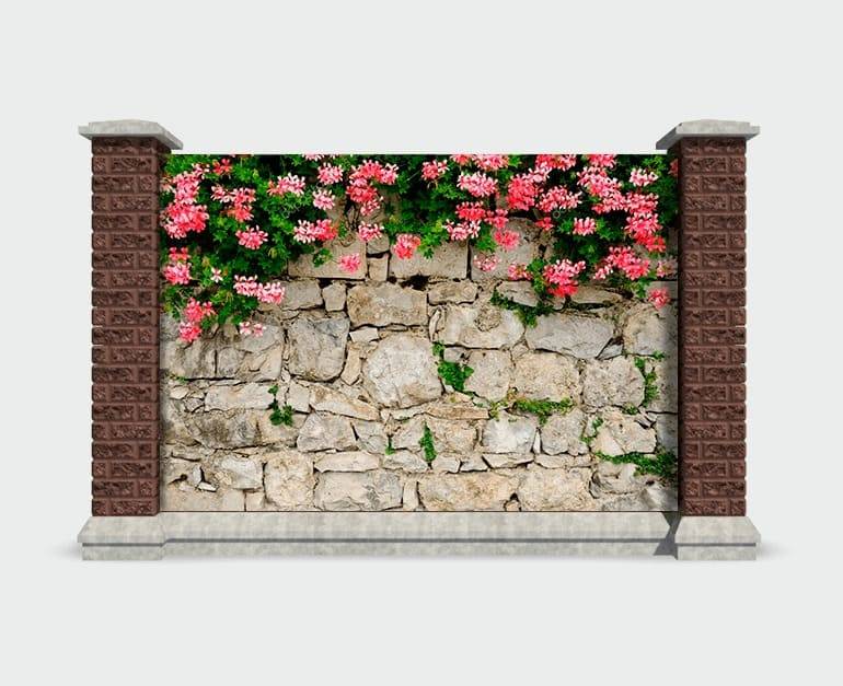 Фотосетка для декора заборов характеристики, способы монтажа