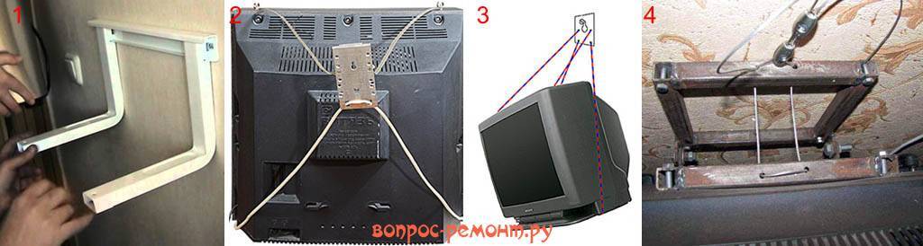 Крепление под телевизор на стену своими руками