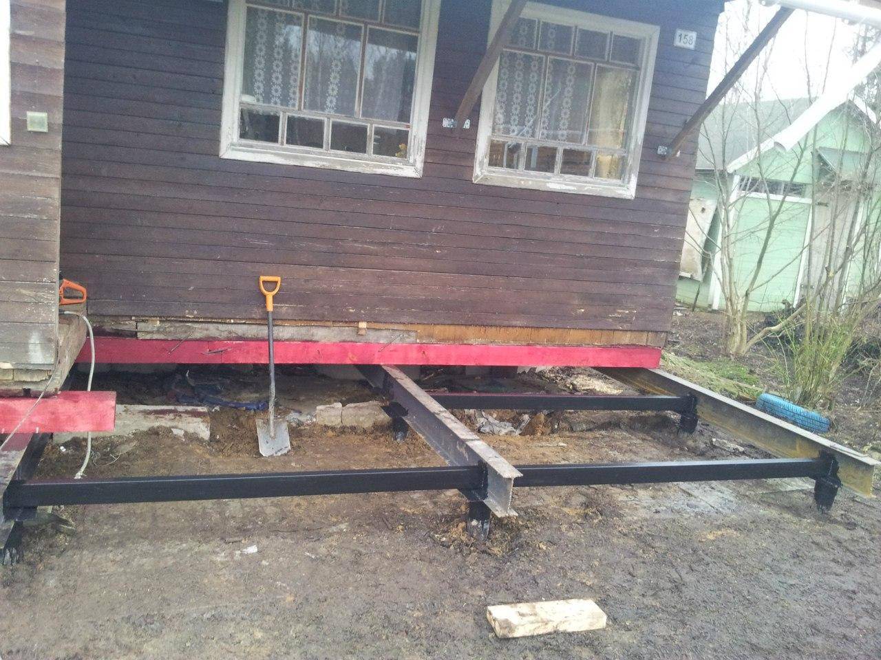Технология усиления фундамента с винтовыми сваями