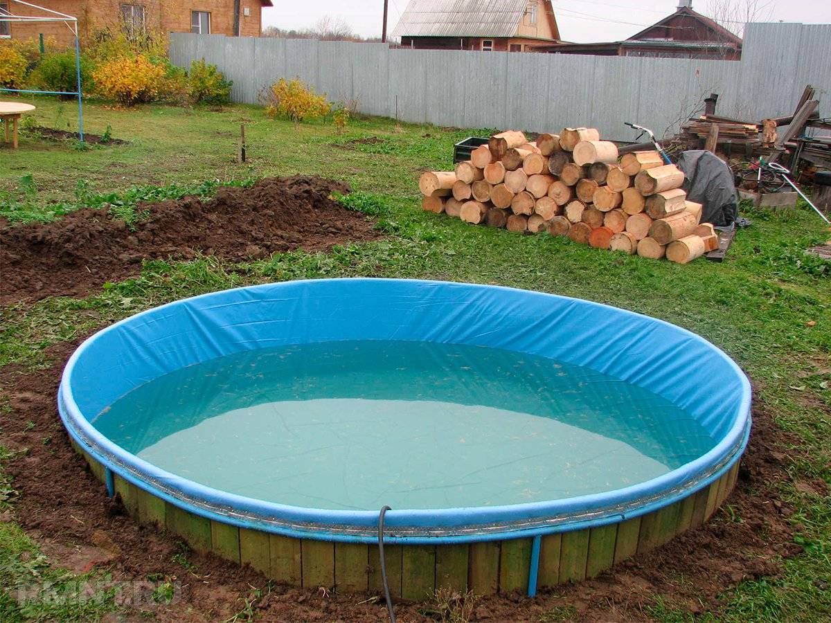 Деревянный бассейн своими руками - как построить | housedb.ru