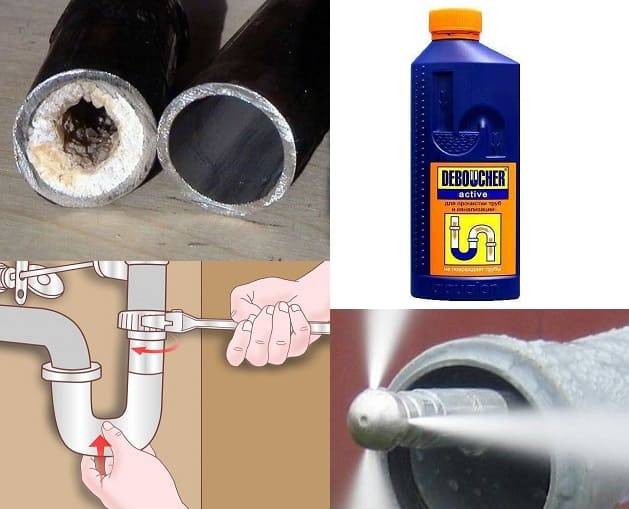 Чем прочистить канализационные трубы в домашних условиях - устраняем засор
