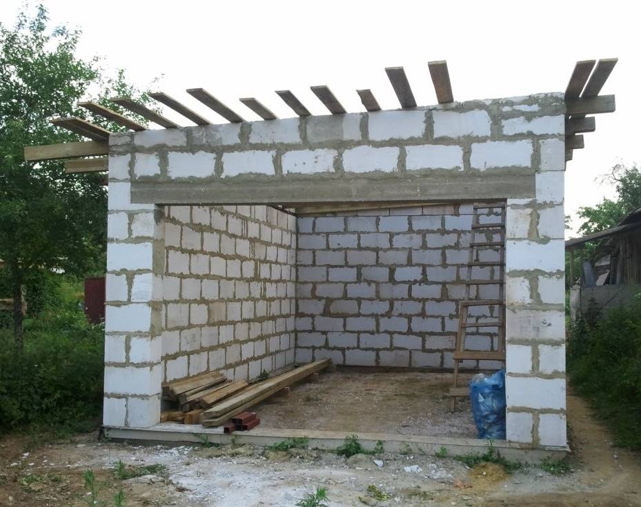 Блоки для строительства гаража: преимущества и недостатки — построй сам — пошаговое строительство и ремонт дома