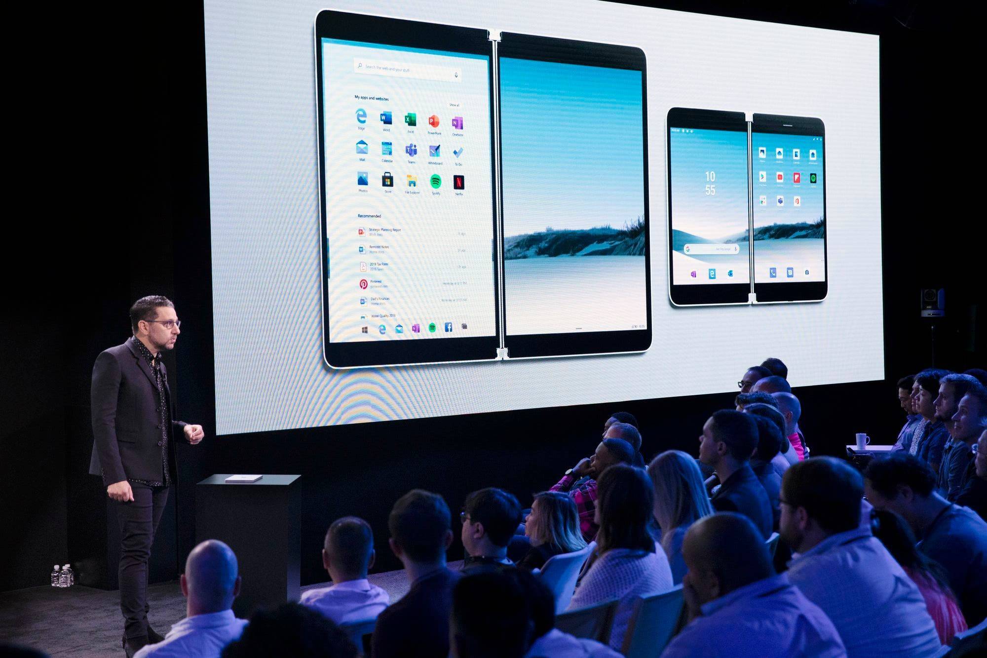 Второй раз на те же грабли. microsoft выпускает новый складной android-смартфон, хотя прошлый был провальным - cnews