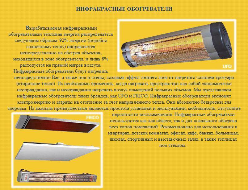 Лучшие инфракрасные обогреватели: как выбрать инфракрасный обогреватель