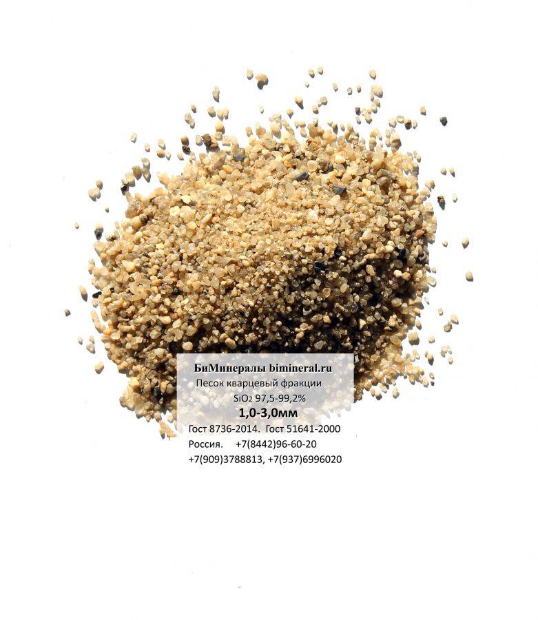 Как добывают кварцевый песок: область применения