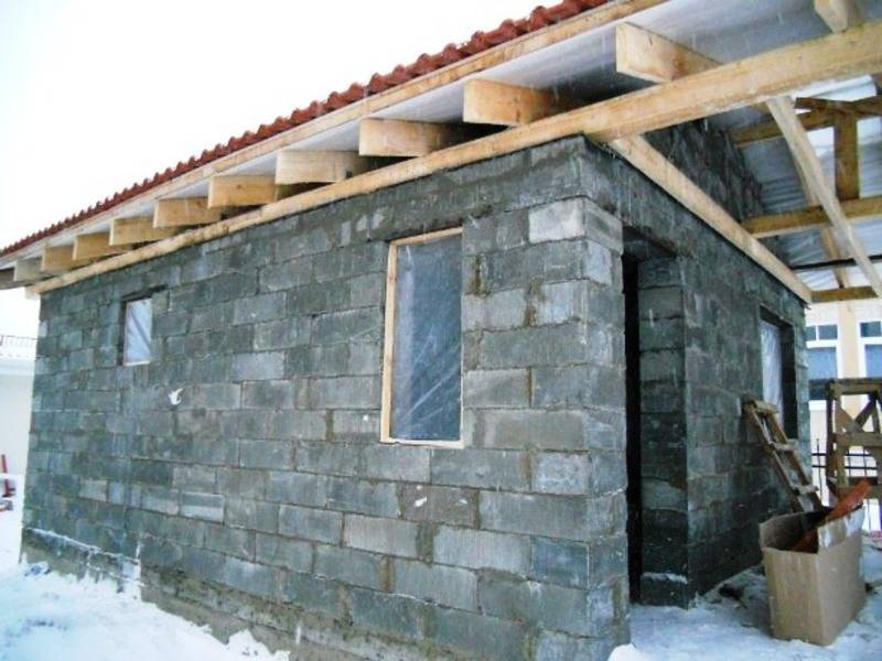 Баня из шлакоблока: плюсы и минусы, поэтапное строительство своими руками, утепление снаружи и изнутри, фото, отзывы владельцев и цены | baskal45.ru