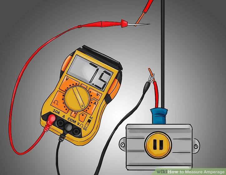 Как измерить силу тока мультиметром - как измерить ток и напряжение мультиметром?