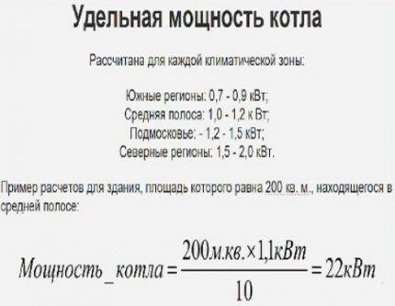 Как рассчитать мощность котла: пример расчета, величины, используемые при вычислениях